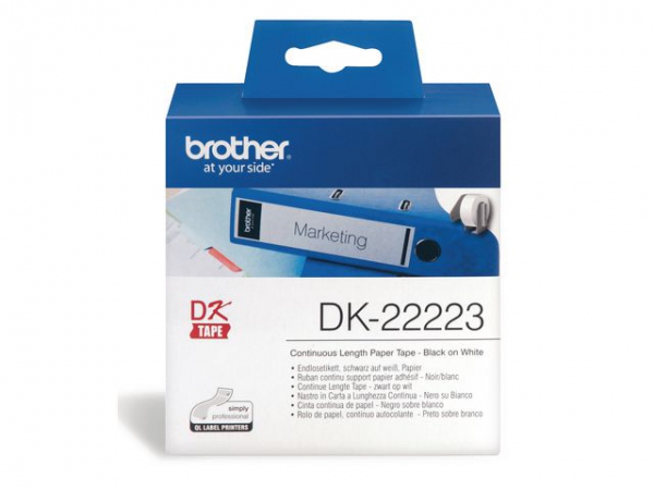 Etikett Brother Dk-22223 50Mmx30,48M Hvi