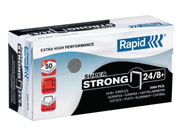 Heftestift Rapid Superstrong 24/8+ (5000 stk)