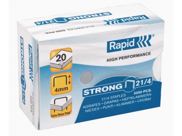 Heftestift Rapid Strong 21/4 (5000 stk)