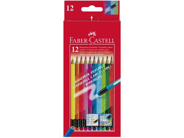 BildeFargeblyant Faber-Castell Ass. (12 stk)