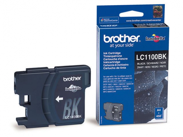 Blekk Brother Lc1100Bk Sort