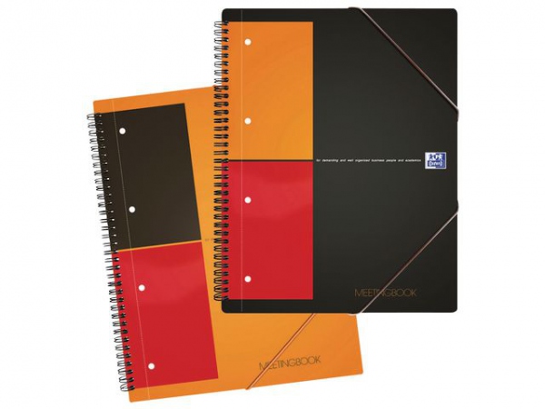 Notatbok Oxford Int. Meetingbook A5 Lin (5 stk)