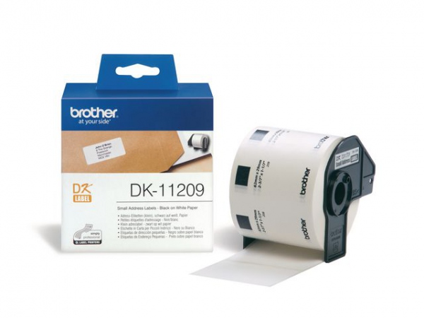 Etikett Brother Dk-11209 Ad 29X62Mm (800 stk)