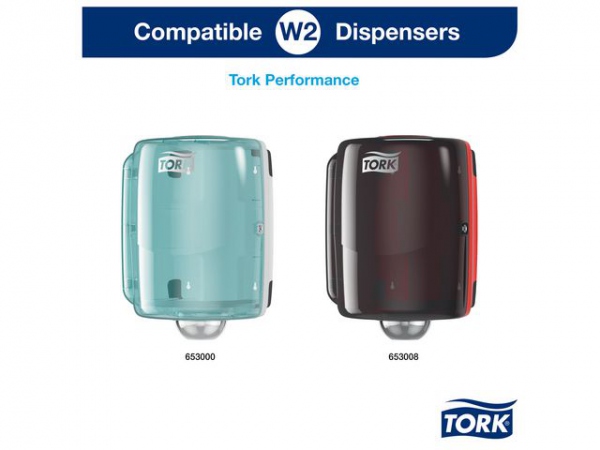 Industritørk Tork Plus 2L W1/2 255M (2 stk)