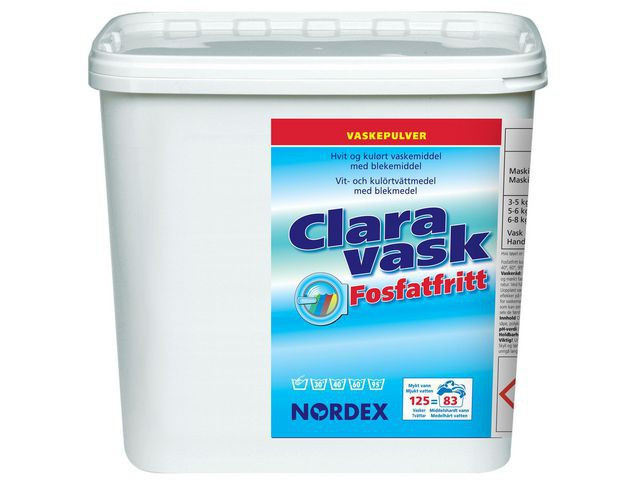 BildeTøyvask Nordex Clara M/Blekemiddel 5Kg