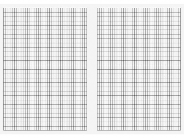 Skrivebok A4 80G 24Bl 5X10 Rutet (20 stk)