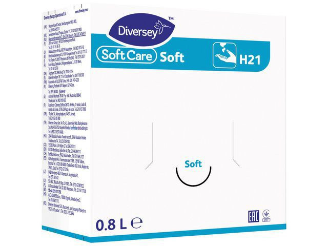 BildeHåndsåpe Soft Care Soft 0,8L Refill