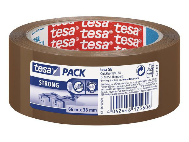 BildeEmballasjetape Tesa Strong 38Mmx66M Brun