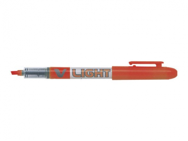 Tekstmarker Pilot V Liquid Light Orange (12 stk)