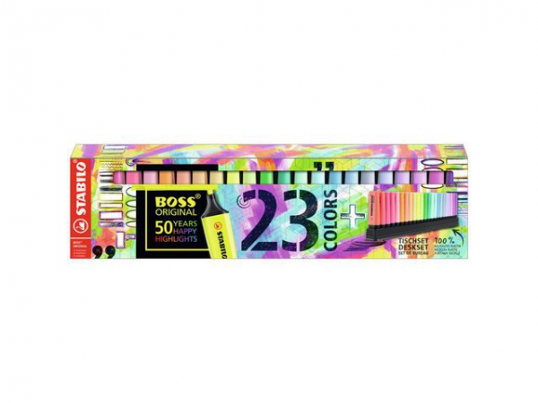 Tekstmarker Stabilo Boss 50 Years (23 stk)