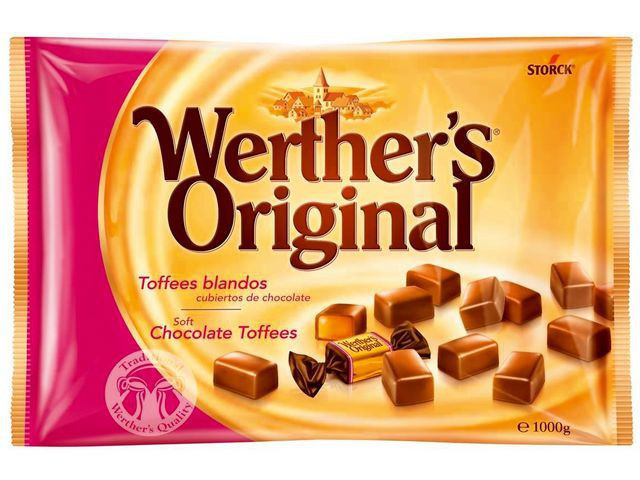 BildeKaramell Werther's Choco Toffees 1Kg