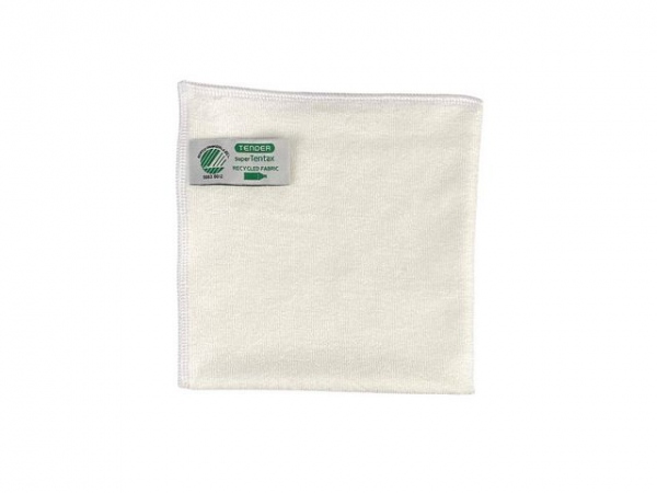 Klut Tentant Microfiber 32X32 Hvit (10 stk)