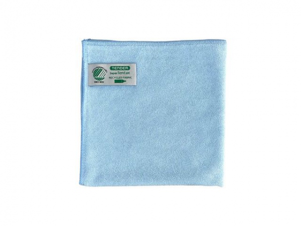 Klut Tentant Microfiber 32X32 Blå (10 stk)