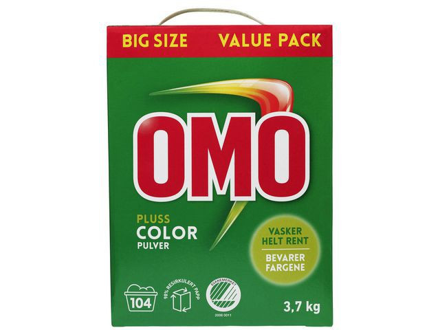 BildeTøyvask Omo Pluss Color 3,7Kg