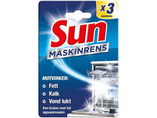 BildeMaskinrens Sun (3 stk)