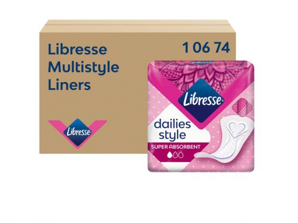 Truseinnlegg Libresse Multistyle (150 stk/pk, 2 pakker)