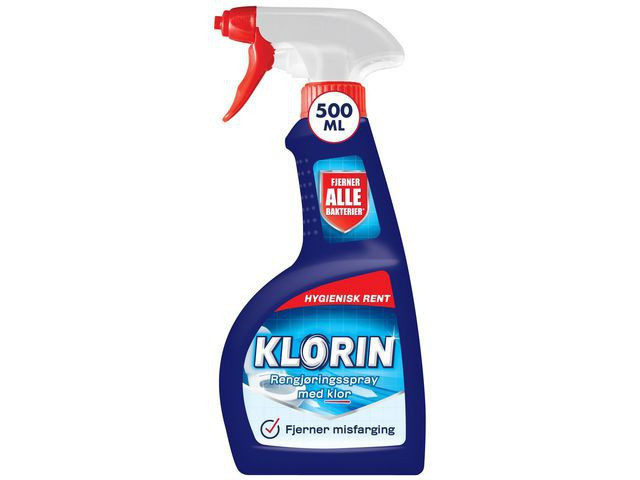 BildeRengjøring Klorin Spray 500Ml