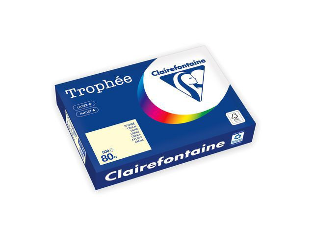 BildeKopipapir Trophee A4 80G Krem (500 ark)