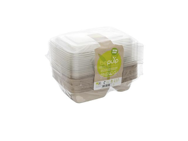 BildeMikrobeger Bagasse M/Lokk 2R 750Ml (15 stk)