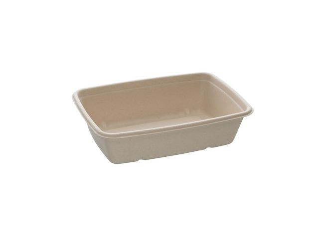 BildeMikrobeger Bagasse 16X23Cm 1050Ml (75 stk)