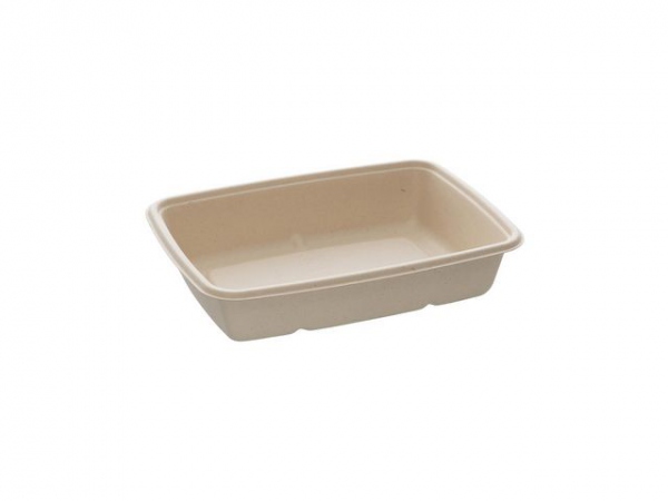 Mikrobeger Bagasse 16X23Cm 950Ml (75 stk)