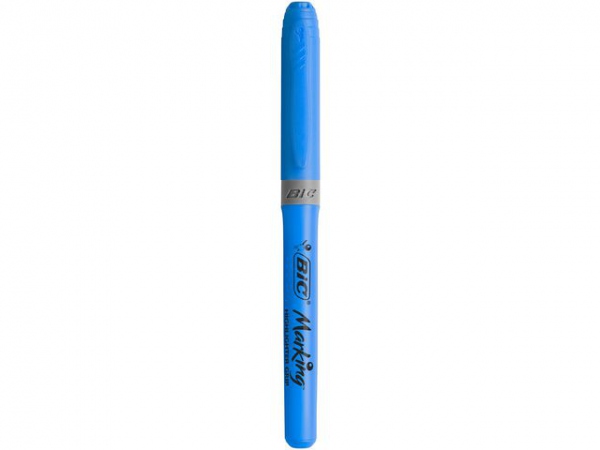 Tekstmarker Bic Highlighter Grip Blå (12 stk)