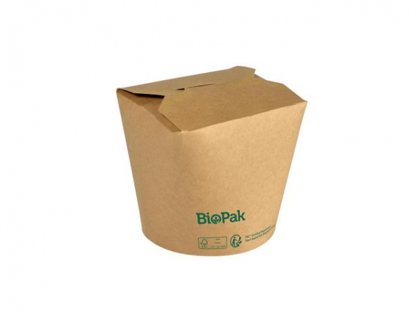 Takeawayboks Duni Papp Foldet 750Ml (65 stk/pk, 10 pakker)