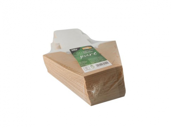 Sandwichboks Pure 12,3X8,2Cm Vindu (50 stk)