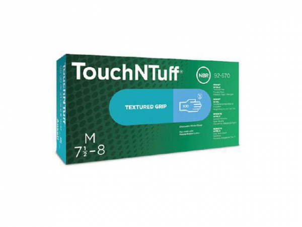 Hanske Touchntuff 92-670 Engangs S (100 stk)