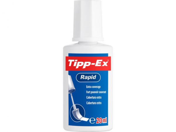 Korrekturlakk Tipp-Ex Rapid 20Ml Blister