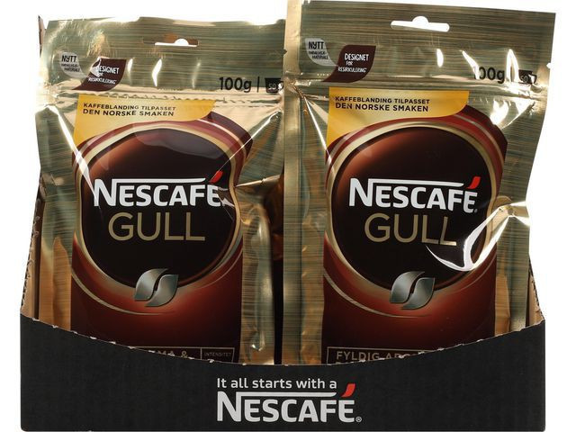 BildeKaffe Nescafé Gull Refill 100G