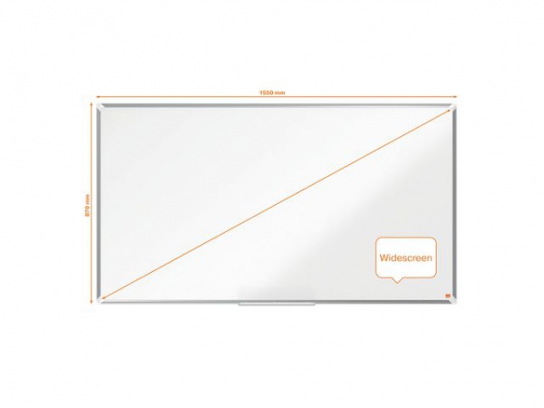 Whiteboard Nobo Premiump Lakk 155X87Cm