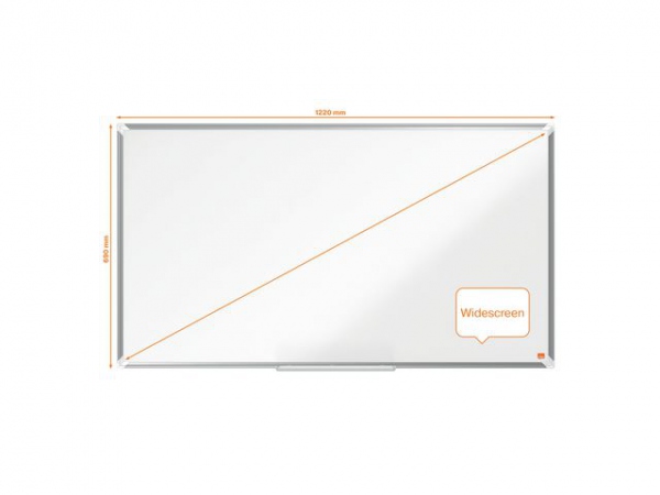 Whiteboard Nobo Premiump Lakk 122X69Cm