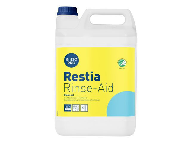 BildeTørremiddel Kiilto Restia Rinse-Aid 5 L