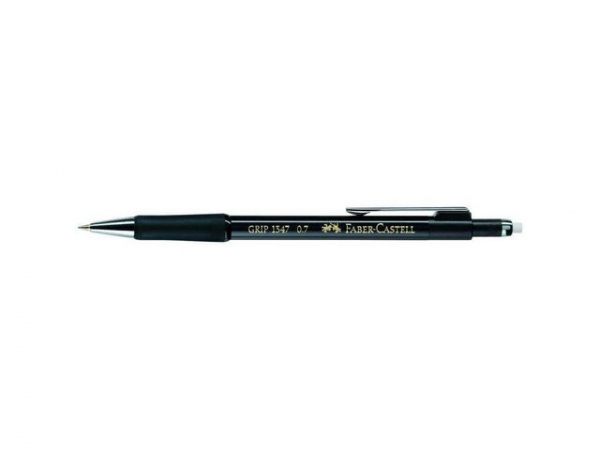 Trykkblyant Faber Castell 07Mm Sort