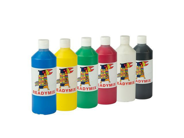 BildeMaling Readymix Fargelære 500Ml X 6 Ass