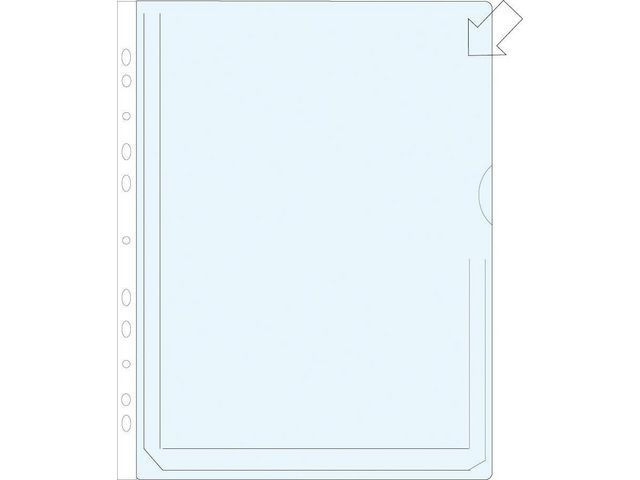 BildePlastlomme A4 L-Åpn. Eksp 180My (25 stk)