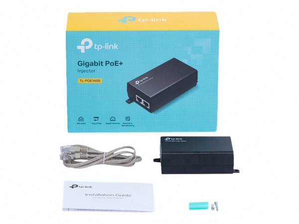 TP-LINK PoE+ Injector Adapter 1x Gigabit