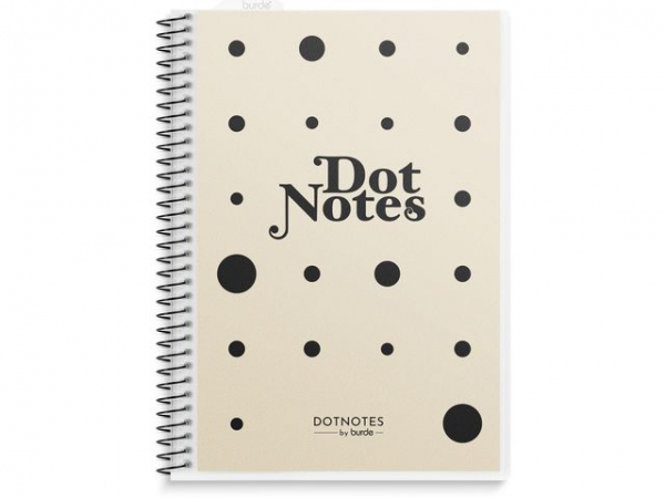 Notatbok Burde Dotnotes A5 Spiral