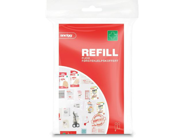 BildeRefill Snøgg Flexi Førstehjelpskoffert