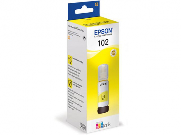 Blekk Epson 102 Ecotank Gul