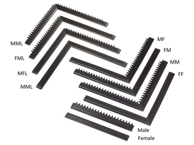 BildeHjørnestykke Lilleborg Modulmatte Ff (2 stk)