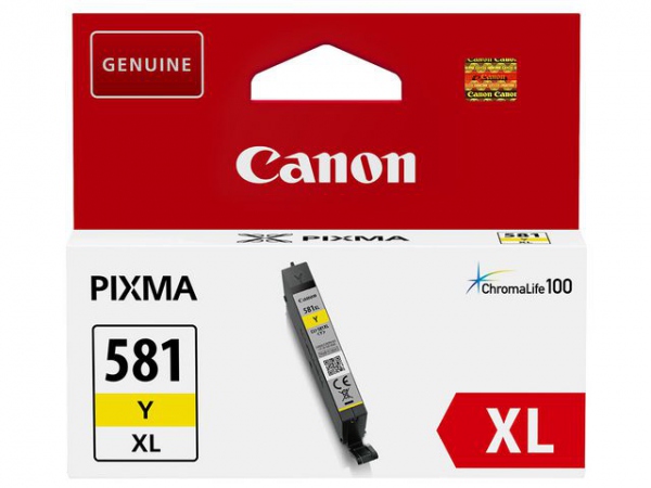 Blekk Canon Cli-581Xl Gul