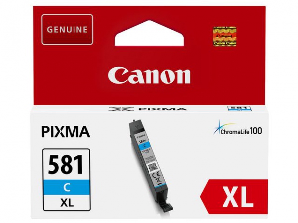 Blekk Canon Cli-581Xl Blå