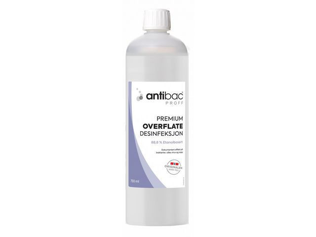 BildeOverflatedesinfeksjon Antibac 88% 0,75L