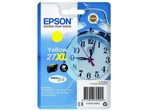 Blekk Epson T2714 C13T27144012 Gul