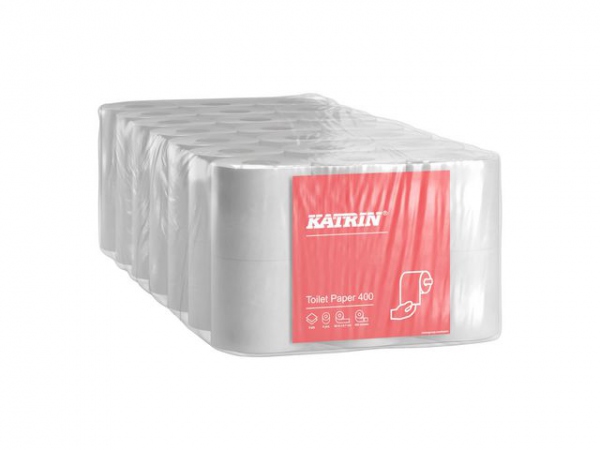 Toalettpapir Katrin 2L 400 48M (6 stk/pk, 7 pakker)