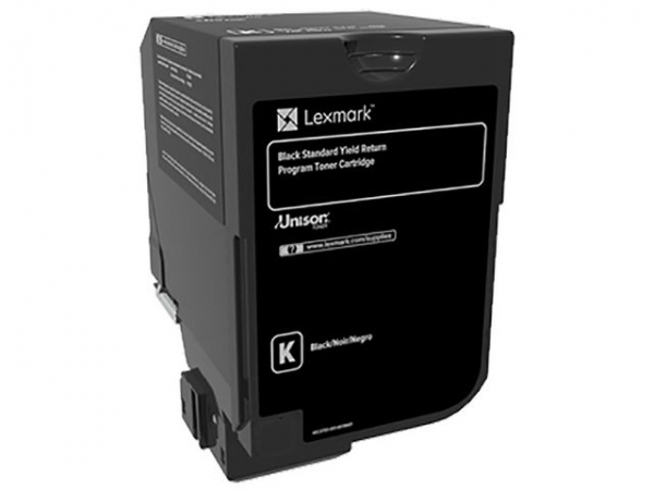 Toner Lexmark 74C2Ske Corp 7K Sort