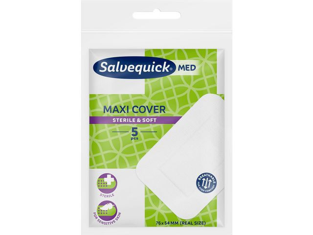 BildePlaster Salvequick Maxi Cover 76X54Mm (5 stk)