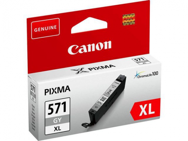 Blekk Canon Cli-571Xl Gy Grå